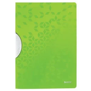 LEITZ Chemise à clip COLORCLIP WOW en polypropylène opaque 5/10eme. Coloris vert