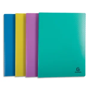 EXACOMPTA Protège document FOREVER YOUNG 40 pochettes/80 vues PP recyclé 5/10e. Coloris assortis fun