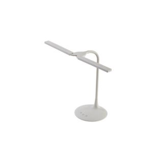 ALBA Lampe LEDTWIN 2 têtes réglables. Blanche.