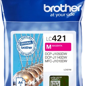 BROTHER Cartouche jet d'encre magenta LC421M