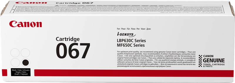 CANON Cartouche Toner noir CRG 067 5102C002