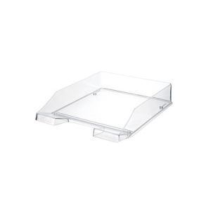 ESSELTE Corbeille à courrier EUROPOST - Transparent - L25,4 x H6,10 x P35 cm