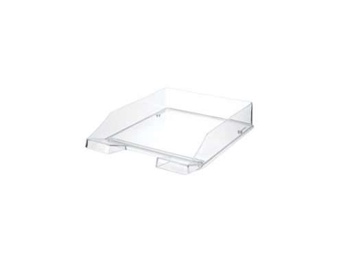 ESSELTE Corbeille à courrier EUROPOST - Transparent - L25,4 x H6,10 x P35 cm
