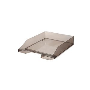 ESSELTE Corbeille à courrier EUROPOST - Gris fumé - L25,4 x H6,10 x P35 cm