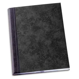OXFORD Protège documents ELEGANCE 100 vues, 50 pochettes. En PVC opque ultra rigide. A4. Coloris Noir