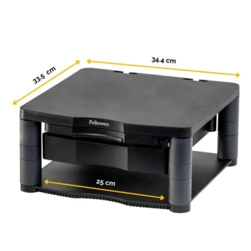 FELLOWES support ecran premium plus Gris graphite recyclé 9169501