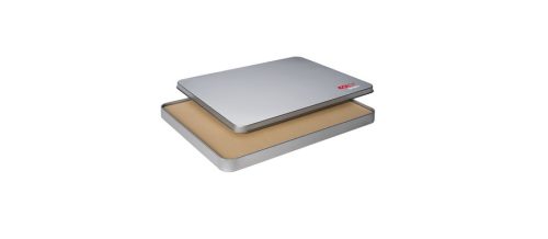 COLOP Encreur "Top Pad", 219 x 157 mm  coussinet en feutrine non imbibé, boîtier en métal, pour des empreintes extra grandes, pour toutes les encres à base d'eau, d'huile ou de solvants, couvercle bien scellé (151640)