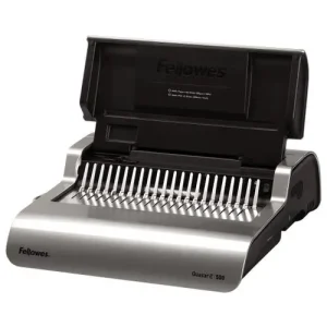 FELLOWES Perforelieur électrique Quasar-E perfore 20 feuilles, relie 500 feuilles 5620901