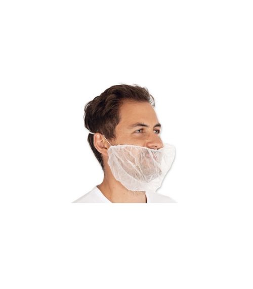 HYGOSTAR Couvre-barbe en PP, blanc