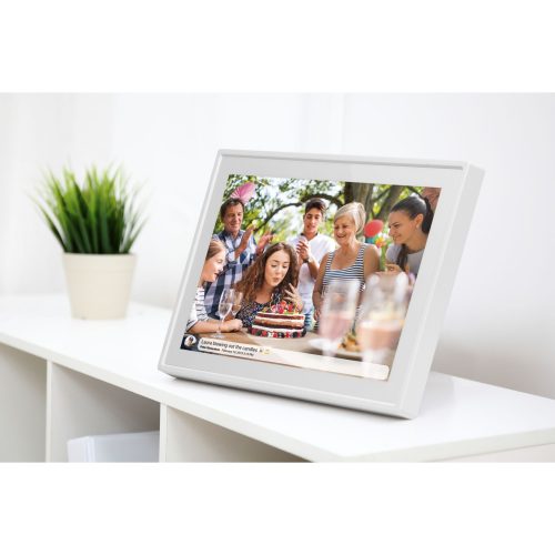 Braun DigiFrame 1019 WiFi 25,7 cm (10,1) blanc