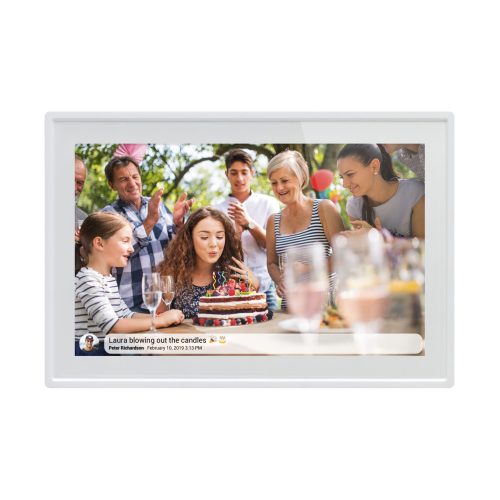 Braun DigiFrame 1019 WiFi 25,7 cm (10,1) blanc