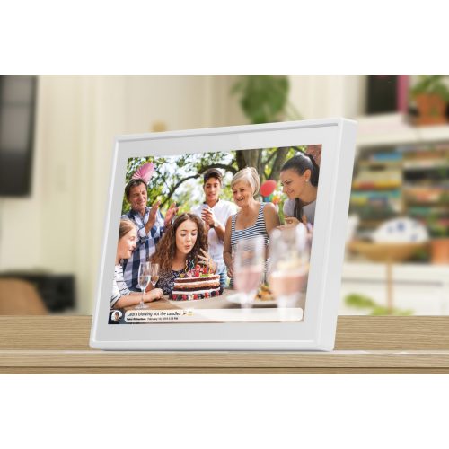 Braun DigiFrame 1019 WiFi 25,7 cm (10,1) blanc