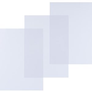 pavo plats de couverture, A3, PVC, 0,15 mm, transparent