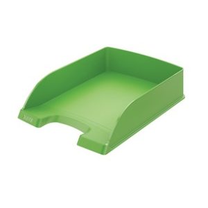 LEITZ Corbeille à courier Plus Standard, A4, vert clair