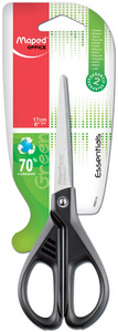 Maped Ciseaux Essentials Green, arrondi, longueur: 210 mm