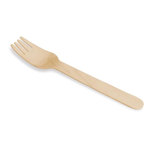 Carton 500 Fourchettes, bois "pure" 16,5 cm Carton de 500