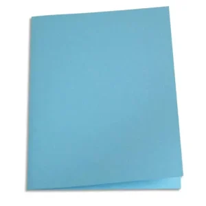 Paquet de 250 sous-chemises papier 60 grammes coloris Bleu clair PERGAMY