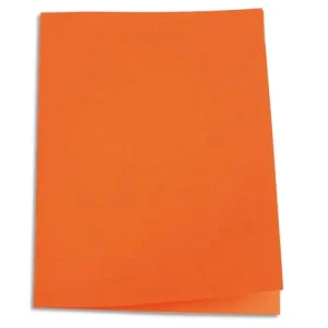 PERGAMY Paquet de 250 sous-chemises papier 60 grammes coloris Orange vif
