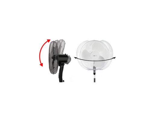 CLATRONIC Ventilateur sur pied VL 3603 S, blanc
