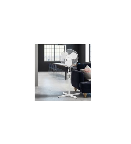 CLATRONIC Ventilateur sur pied VL 3603 S, blanc