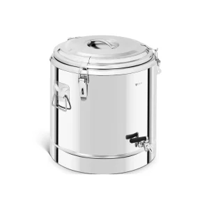 Conteneur isotherme - 35 L - avec robinet de vidange