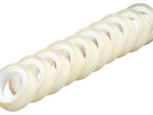 herlitz Ruban adhésif 19 mm x 33 m, plastique, transparent