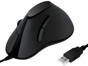LogiLink Souris optique Ergonomic Vertical, avec fil