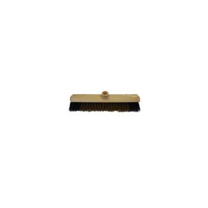 Balai coco moustache synthétique 38cm avec monture plastique à vis