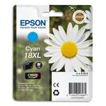 EPSON Cartouche Jet d'Encre Claria Home Cyan XL ''Pâquerette'' 18 - C13T18124012