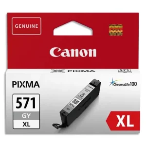 CANON Cartouche Jet d'encre cli-571xl Gris 0335C001