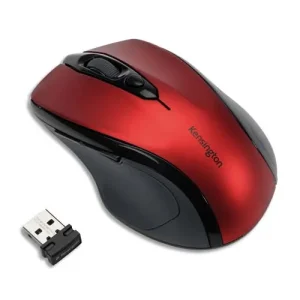KENSINGTON Souris sans fil Pro Fit, taille moyenne, rouge, K72422WW