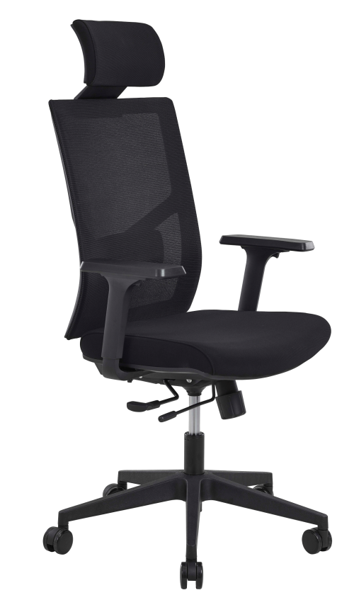 Fauteuil bureautique synchrone, blocable 3 positions