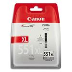 CANON Cartouche Jet d'encre Gris 551XL 6447B001