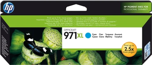 HP Cartouche Jet d'encre 971XL Cyan CN626AE