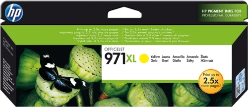 HP Cartouche Jet d'encre 971XL Jaune CN628AE