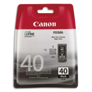 CANON Cartouche Jet d'encre Noir PG40