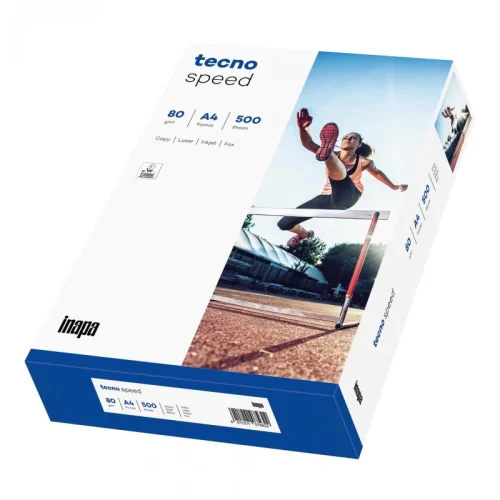TECNO SPEED, papier reprographique, blanc, 80g, A4, 5x500f