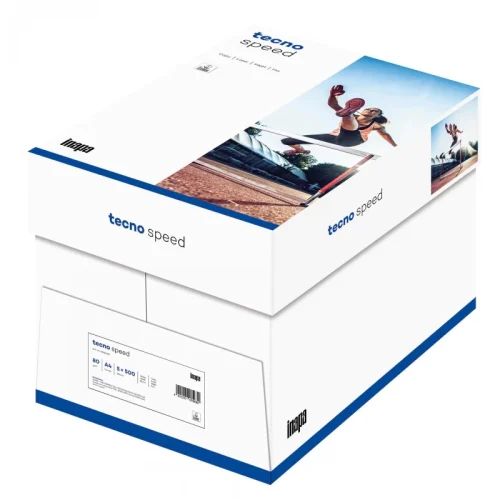 TECNO SPEED, papier reprographique, blanc, 80g, A4, 5x500f