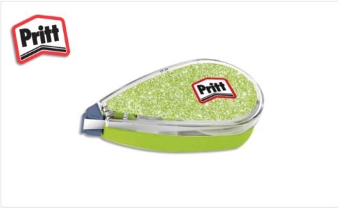 PRITT Blister de 2 mini rollers de correction paillette 7mx4,2mm