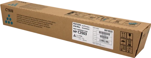 RICOH Toner Cyan MP C3503 841820