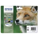 EPSON Multipack Cartouches Jet d'Encre DURABrite Ultra N/C/M/J ''Renard'' (T1285) - C13T12854012