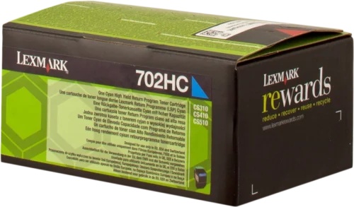 LEXMARK Cartouche toner Cyan LRP HC 70C2HC0