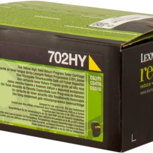 LEXMARK Cartouche toner Jaune LRP HC 70C2HY0