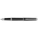 WATERMAN Stylo plume moyenne HEMISPHERE corps laqué Noir mat, attributs chromés (CT)