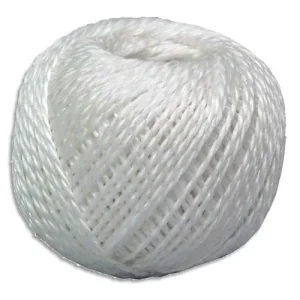 VISO Ficelle en polypropylène 250g - Longueur 88 mètres, diamètre Fil 3 mm coloris Blanc