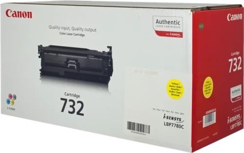 CANON Cartouche Laser Jaune 732Y 6260B002