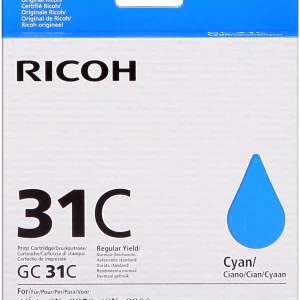 RICOH Cartouche gel Cyan GC31C 405689