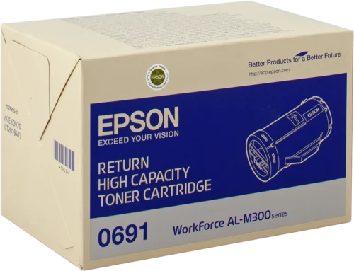 EPSON Cartouche Return Toner Noir Haute Capacité (10 000 p) - C13S050691