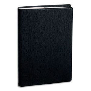 QUO VADIS Agenda Consul 13 mois décembre à décembre 1S/2P - format 21x29,7 cm couverture PVC Impala Noire