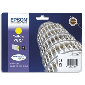 EPSON Cartouche Jet d'Encre Jaune XL (2 000 p) ''Tour de Pise'' - C13T79044010